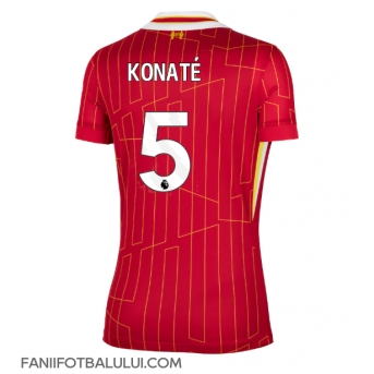 Liverpool Ibrahima Konate #5 Tricou Fotbal Replică 2024-25 Femei Acasa